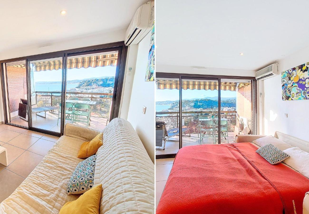 Nestor&jeeves - Panorama Azur - View Sea - Parking *