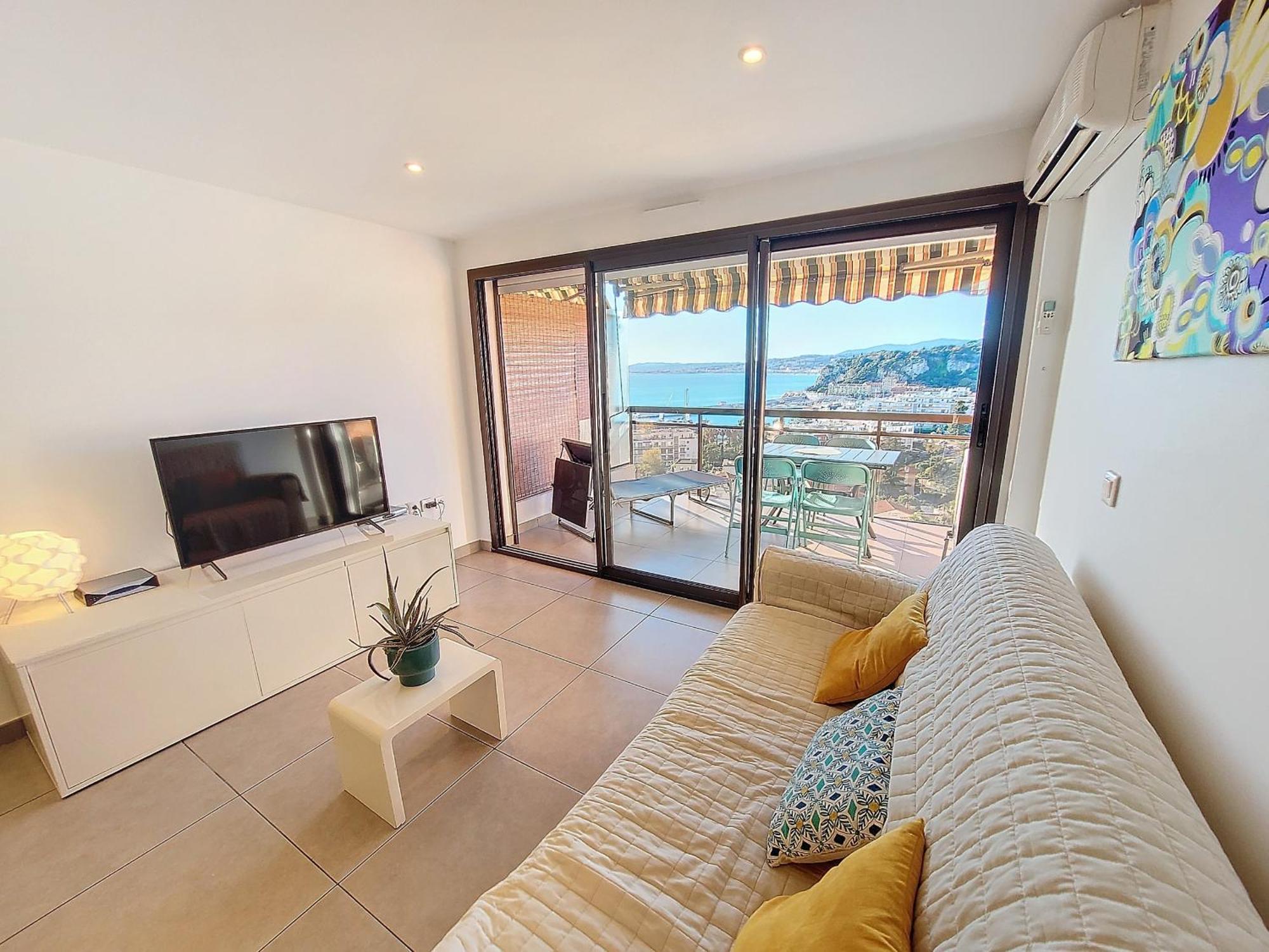 Nestor&jeeves - Panorama Azur - View Sea - Parking Appartamento Nizza