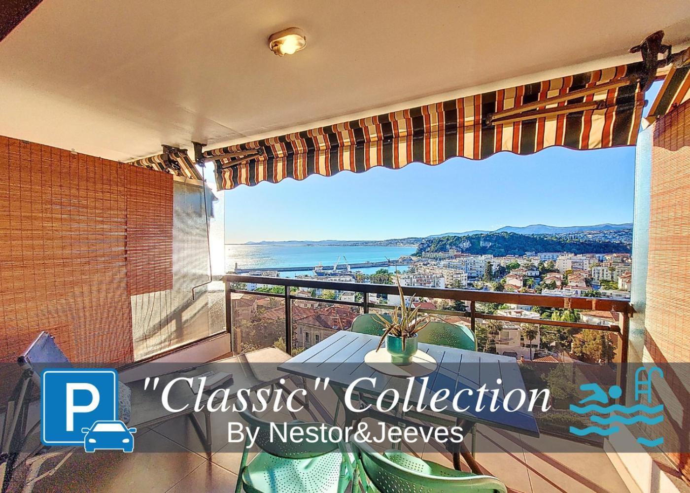 Nestor&jeeves - Panorama Azur - View Sea - Parking Nizza