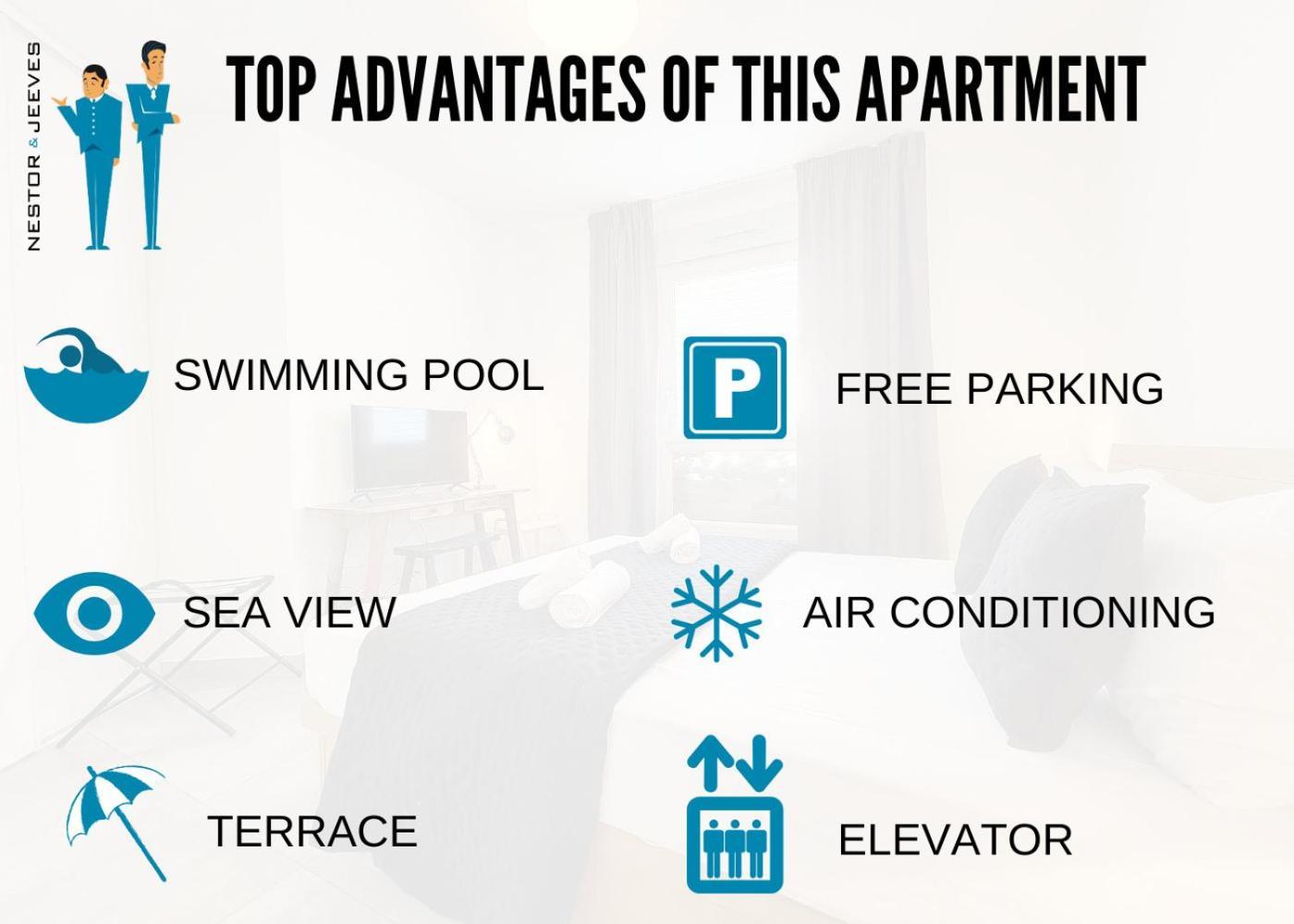 Appartement Nestor&jeeves - Panorama Azur - View Sea - Parking